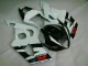Bianco Nero Plastica Suzuki GSXR 1000 K3 2003-2004 Bianco Nero Plastica Suzuki GSXR 1000 K3 2003-2004