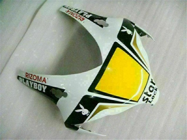 Bianco Nero Playboy ABS Plastica & Carena Honda CBR 1000 RR 2008-2011 Bianco Nero Playboy ABS Plastica & Carena Honda CBR 1000 RR 2008-2011