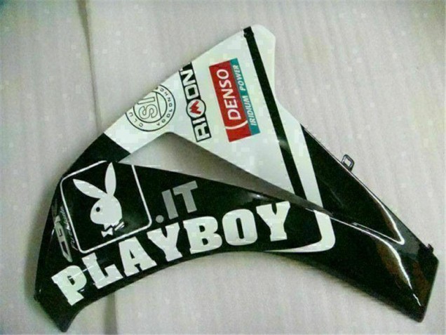 Bianco Nero Playboy ABS Plastica & Carena Honda CBR 1000 RR 2008-2011 Bianco Nero Playboy ABS Plastica & Carena Honda CBR 1000 RR 2008-2011