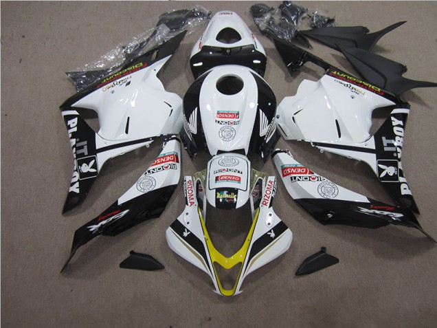 Bianco Nero RIZOMA Carene Honda CBR 600 RR 2009-2012 Bianco Nero RIZOMA Carene Honda CBR 600 RR 2009-2012