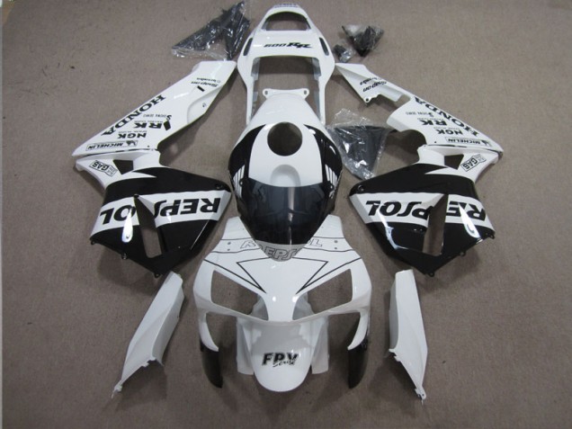 Bianco Nero Repsol Carene Honda CBR 600 RR 2003-2004 Bianco Nero Repsol Carene Honda CBR 600 RR 2003-2004