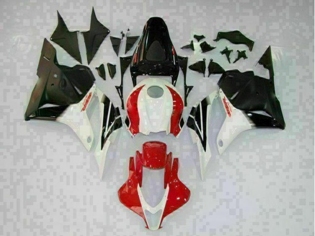 Bianco Nero Rosso Carene Honda CBR 600 RR 2009-2012 Bianco Nero Rosso Carene Honda CBR 600 RR 2009-2012