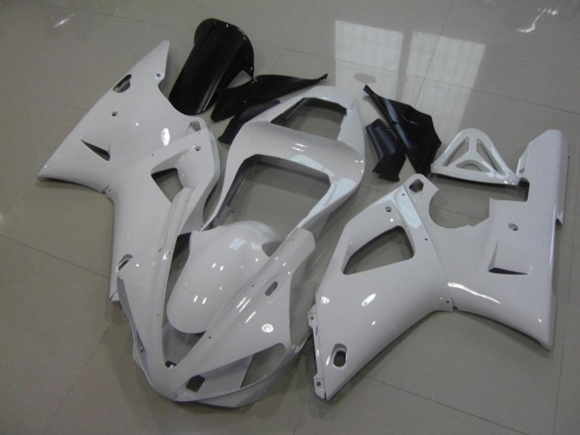 Bianco Nessuna Decalcomania Carene Yamaha R1 2000-2001 Bianco Nessuna Decalcomania Carene Yamaha R1 2000-2001