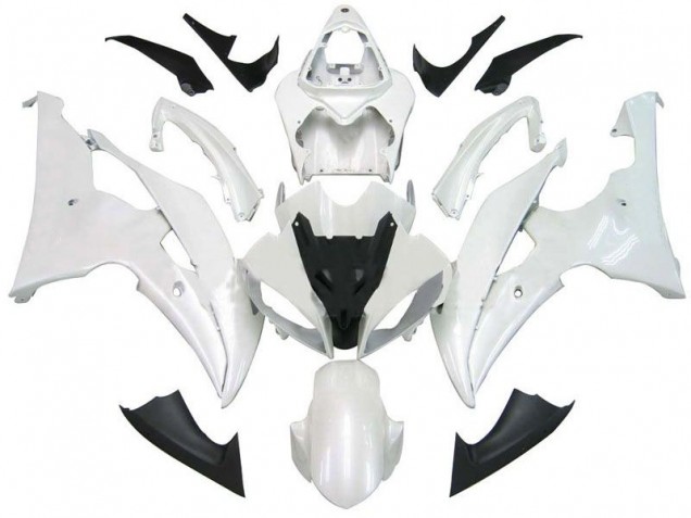Bianco Perla Kit Carenatura Completa Yamaha R6 2008-2016 Bianco Perla Kit Carenatura Completa Yamaha R6 2008-2016