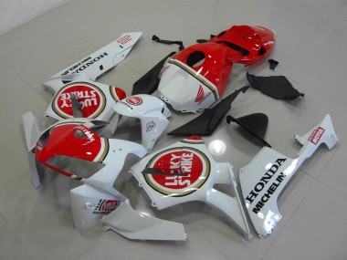Bianco Perla Lucky Strike Carene Honda CBR 600 RR 2005-2006