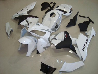 Bianco Perla Nero Opaco Carene Honda CBR 600 RR 2005-2006