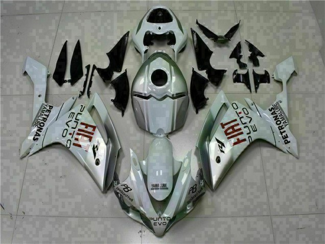 Bianco Plastica Yamaha R1 2007-2008 Bianco Plastica Yamaha R1 2007-2008