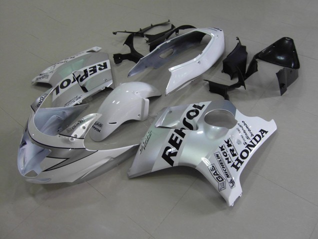 Bianco Repsol Carene Honda CBR 1100 XX 1996-2007 Bianco Repsol Carene Honda CBR 1100 XX 1996-2007