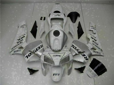 Bianco Repsol Kit Carenatura Iniezione Honda CBR 600 RR 2003-2004