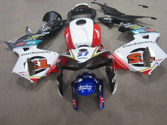 Bianco Rosso Blu Carene Honda CBR 600 RR 2007-2008 Bianco Rosso Blu Carene Honda CBR 600 RR 2007-2008