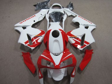 Bianco Rosso Carene Honda CBR 600 RR 2003-2004
