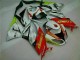 Bianco Rosso H. Energy Carene Kawasaki ZX6R 2009-2012 Bianco Rosso H. Energy Carene Kawasaki ZX6R 2009-2012