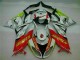 Bianco Rosso H. Energy Carene Kawasaki ZX6R 2009-2012 Bianco Rosso H. Energy Carene Kawasaki ZX6R 2009-2012