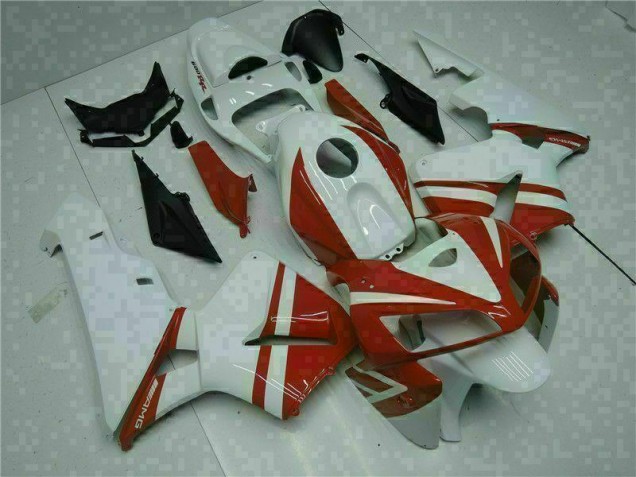 Bianco Rosso Kit Carene Honda CBR 600 RR 2005-2006 Bianco Rosso Kit Carene Honda CBR 600 RR 2005-2006