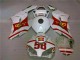 Bianco Rosso Kit Completo Carenatura ABS Honda CBR 1000 RR 2004-2005 Bianco Rosso Kit Completo Carenatura ABS Honda CBR 1000 RR 2004-2005