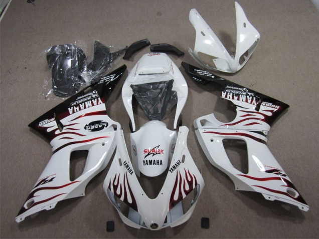 Bianco Squalo Carene Yamaha R1 1998-1999 Bianco Squalo Carene Yamaha R1 1998-1999
