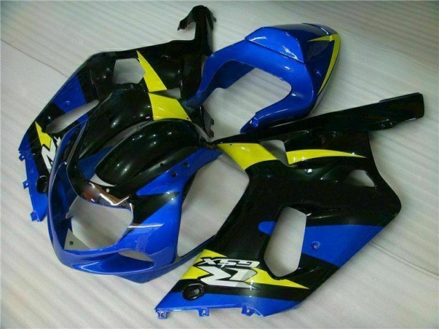 Blu ABS Plastica & Carene Suzuki GSXR 600 / 750 K1 K2 K3 2001-2003