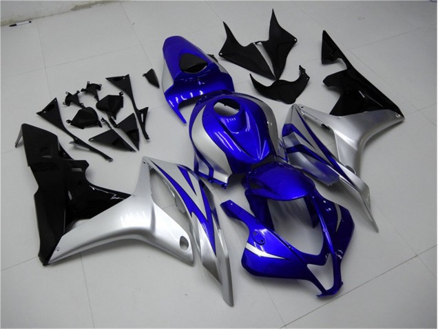 Blu Argento Nero Carene Honda CBR 600 RR 2007-2008 Blu Argento Nero Carene Honda CBR 600 RR 2007-2008