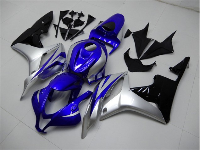 Blu Argento Nero Carene Honda CBR 600 RR 2007-2008 Blu Argento Nero Carene Honda CBR 600 RR 2007-2008