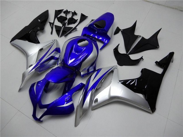 Blu Argento Nero Carene Honda CBR 600 RR 2007-2008 Blu Argento Nero Carene Honda CBR 600 RR 2007-2008
