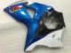 Blu Bianco ABS Kit Carenatura Suzuki GSXR 1000 K9 2009-2016 Blu Bianco ABS Kit Carenatura Suzuki GSXR 1000 K9 2009-2016