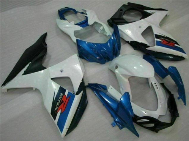 Blu Bianco ABS Plastica & Carene Suzuki GSXR 1000 K9 2009-2016 Blu Bianco ABS Plastica & Carene Suzuki GSXR 1000 K9 2009-2016