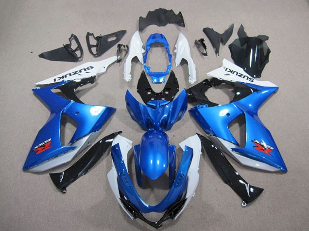 Blu Bianco Carene & Plastica Suzuki GSXR 1000 K9 2009-2016 Blu Bianco Carene & Plastica Suzuki GSXR 1000 K9 2009-2016