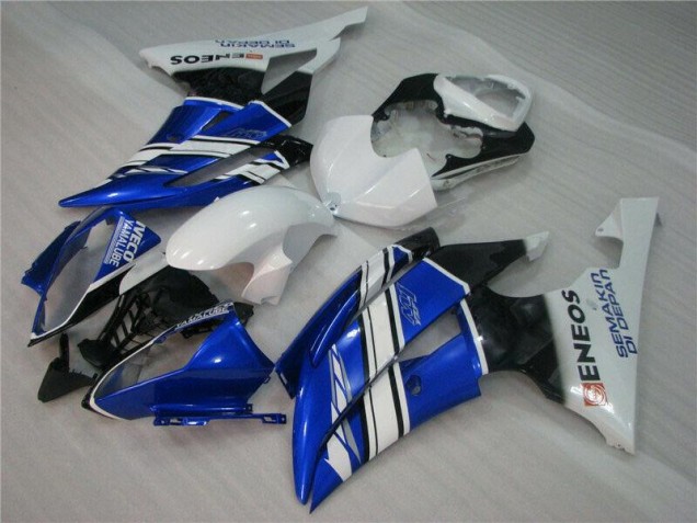 Blu Bianco Carene Yamaha R6 2008-2016 Blu Bianco Carene Yamaha R6 2008-2016