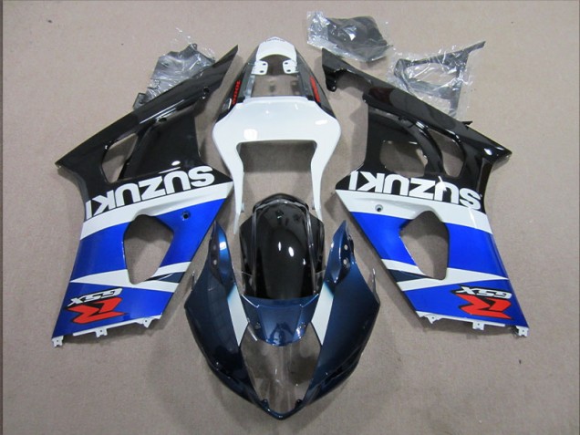 Blu Bianco Decal Kit Completo Carenatura ABS Suzuki GSXR 1000 K3 2003-2004 Blu Bianco Decal Kit Completo Carenatura ABS Suzuki GSXR 1000 K3 2003-2004