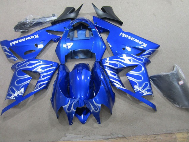 Blu Bianco Fiamma Kits Carene & Plastica Kawasaki ZX10R 2003-2005 Blu Bianco Fiamma Kits Carene & Plastica Kawasaki ZX10R 2003-2005