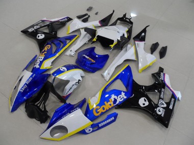 Blu Bianco GoldBet Kits Carenatura Completa BMW S1000RR 2009-2014