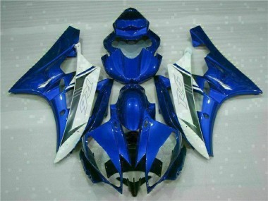 Blu Bianco Kit Carenatura Completa Yamaha R6 2006-2007