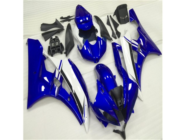 Blu Bianco Kit Carene Yamaha R6 2006-2007 Blu Bianco Kit Carene Yamaha R6 2006-2007