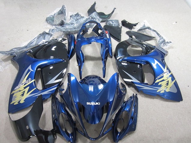 Blu Bianco Oro Decal Carene Suzuki GSXR 1300 Hayabusa 2008-2019 Blu Bianco Oro Decal Carene Suzuki GSXR 1300 Hayabusa 2008-2019