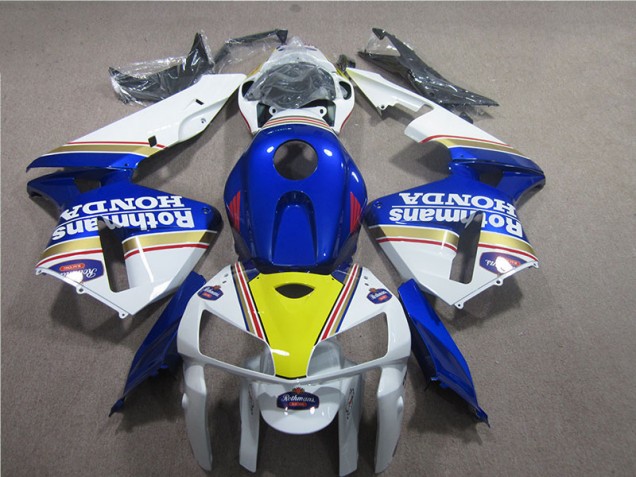 Blu Bianco Rothmans Carene Honda CBR 600 RR 2005-2006 Blu Bianco Rothmans Carene Honda CBR 600 RR 2005-2006