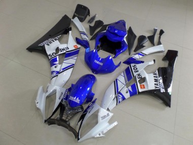 Blu Blu Bianco ENEOS Carene Yamaha R6 2006-2007