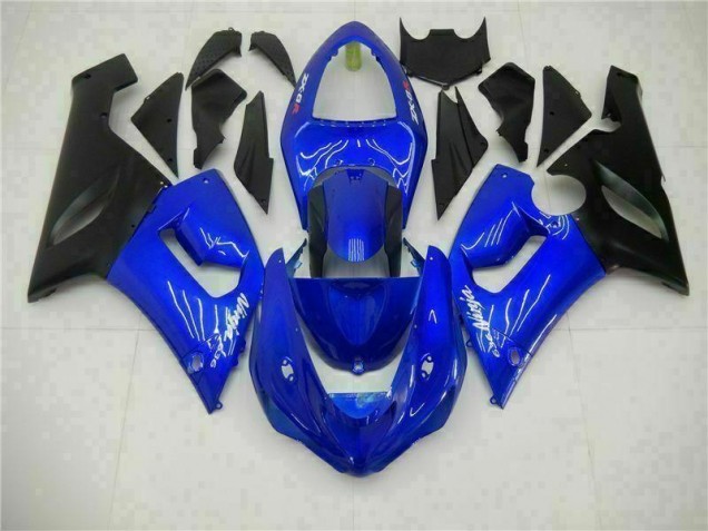 Blu Carrozzeria & Carena Kawasaki ZX6R 2005-2006 Blu Carrozzeria & Carena Kawasaki ZX6R 2005-2006