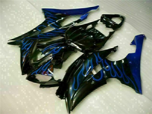 Blu Fiamma Nero Carene Yamaha R6 2008-2016 Blu Fiamma Nero Carene Yamaha R6 2008-2016