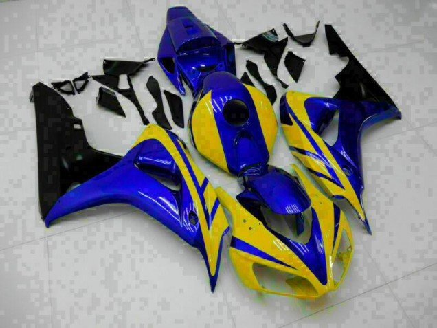 Blu Giallo Kits Carenatura Completo ABS Honda CBR 1000 RR 2006-2007 Blu Giallo Kits Carenatura Completo ABS Honda CBR 1000 RR 2006-2007