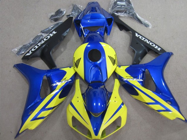 Blu Giallo Kits Carenatura Iniezione Honda CBR 1000 RR 2006-2007 Blu Giallo Kits Carenatura Iniezione Honda CBR 1000 RR 2006-2007