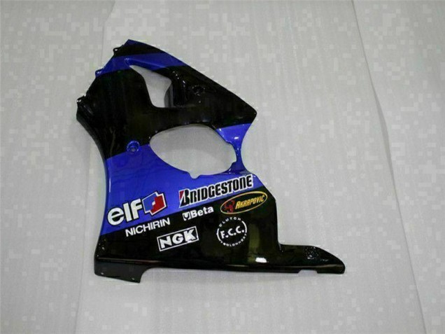 Blu Kit Carena & Plastica Kawasaki ZX6R 2000-2002 Blu Kit Carena & Plastica Kawasaki ZX6R 2000-2002