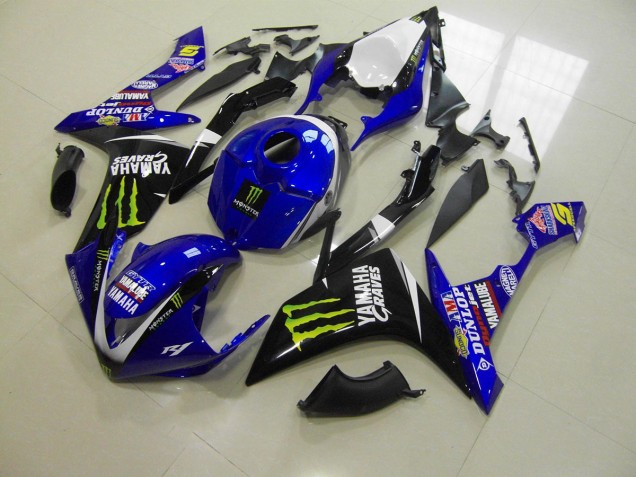 Blu Monster Carene Yamaha R1 2007-2008 Blu Monster Carene Yamaha R1 2007-2008