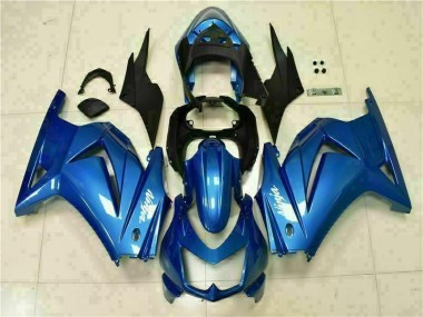 Blu Nero Bianco Ninja Carene & Plastica Kawasaki EX250 2008-2012