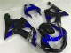Blu Nero Carene Suzuki GSXR 1000 K1 2000-2002 Blu Nero Carene Suzuki GSXR 1000 K1 2000-2002