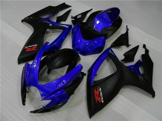 Blu Nero Carrozzeria & Plastica Suzuki GSXR 600 / 750 K6 2006-2007 Blu Nero Carrozzeria & Plastica Suzuki GSXR 600 / 750 K6 2006-2007