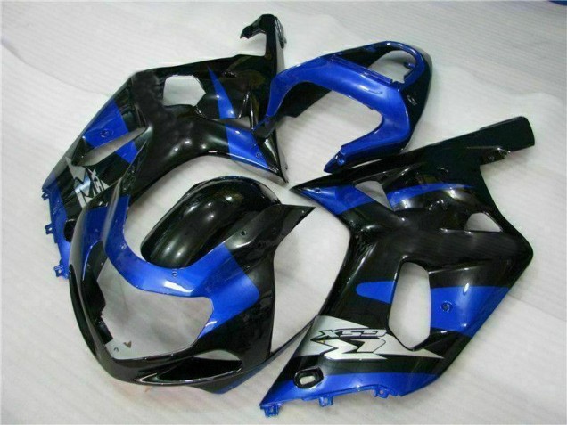 Blu Nero Kit Carenatura Suzuki GSXR 600 / 750 K1 K2 K3 2001-2003 Blu Nero Kit Carenatura Suzuki GSXR 600 / 750 K1 K2 K3 2001-2003