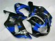 Blu Nero Kit Completo Carenatura ABS Suzuki GSXR 600 / 750 K1 K2 K3 2001-2003 Blu Nero Kit Completo Carenatura ABS Suzuki GSXR 600 / 750 K1 K2 K3 2001-2003