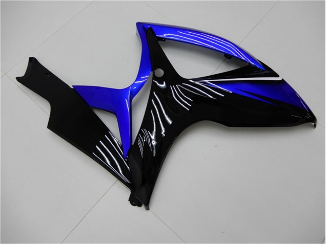 Blu Nero Kits Carenatura Completa Suzuki GSXR 600 / 750 K6 2006-2007 Blu Nero Kits Carenatura Completa Suzuki GSXR 600 / 750 K6 2006-2007