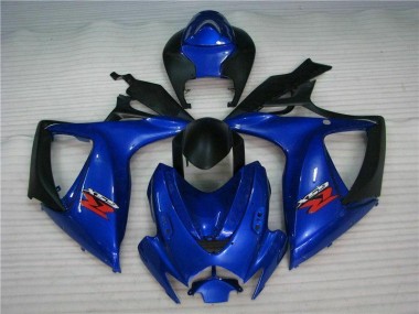 Blu Plastica Suzuki GSXR 600 / 750 K6 2006-2007