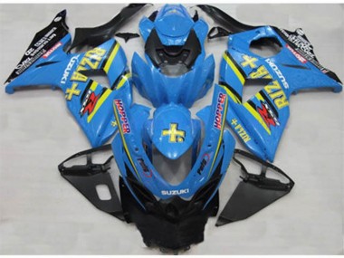 Blu Rizla Hopper Carene Suzuki GSXR 1000 K9 2009-2016